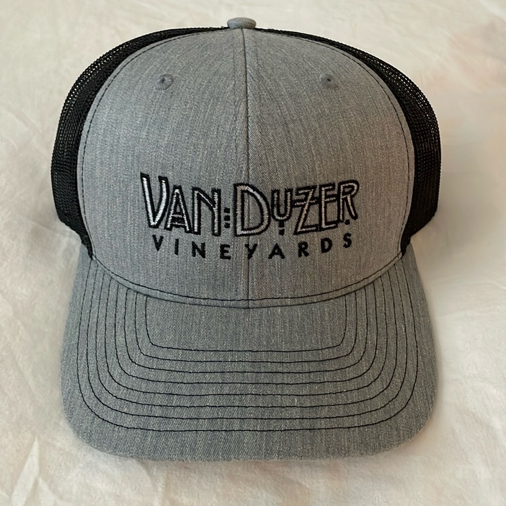 Van Duzer Vineyards Trucker snap back hat